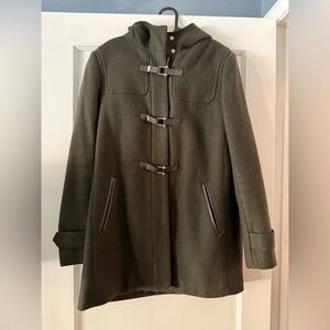 Cole Haan Signature Green Womens Coat Size 8